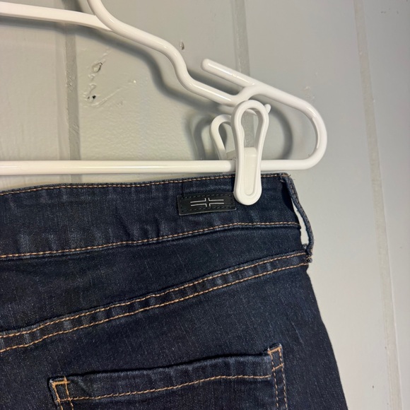 Liverpool Stitch Fix Dark Wash Mid-rise Straight Leg Jeans 8 /‎ 29 Short Women’s - Picture 9 of 13